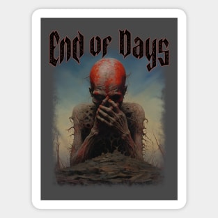 End of Days Death Metal Heavy Rock Magnet